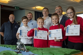 Pupils take on the Waterway Robotics Challenge