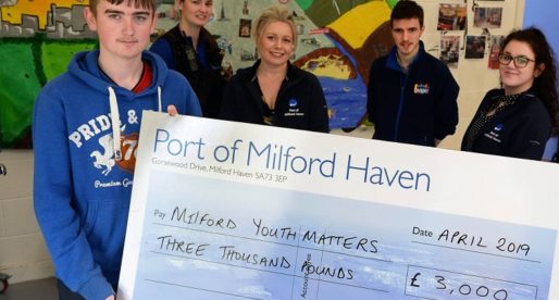Port of Milford Haven Continues to Support Local Young People