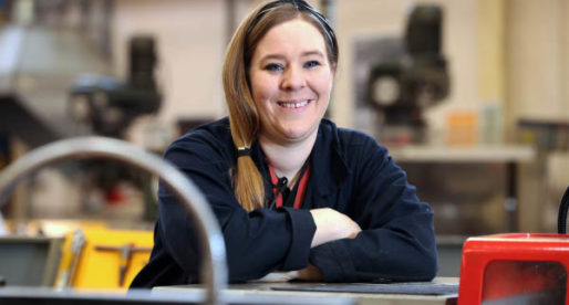 Award Finalist Stevie is Engineering Career Stability with an Apprenticeship