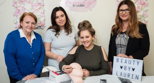 Award-Winning Beautician Sets up Business at Ebbw Vale Innovation Centre