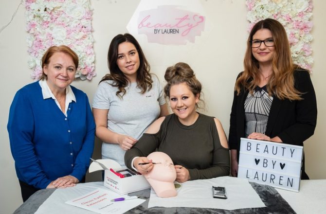Award-Winning Beautician Sets up Business at Ebbw Vale Innovation Centre