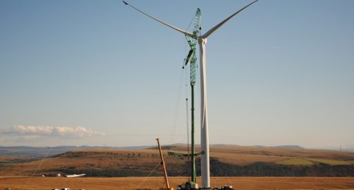 Mynydd y Gwair Wind Farm Starts Generating