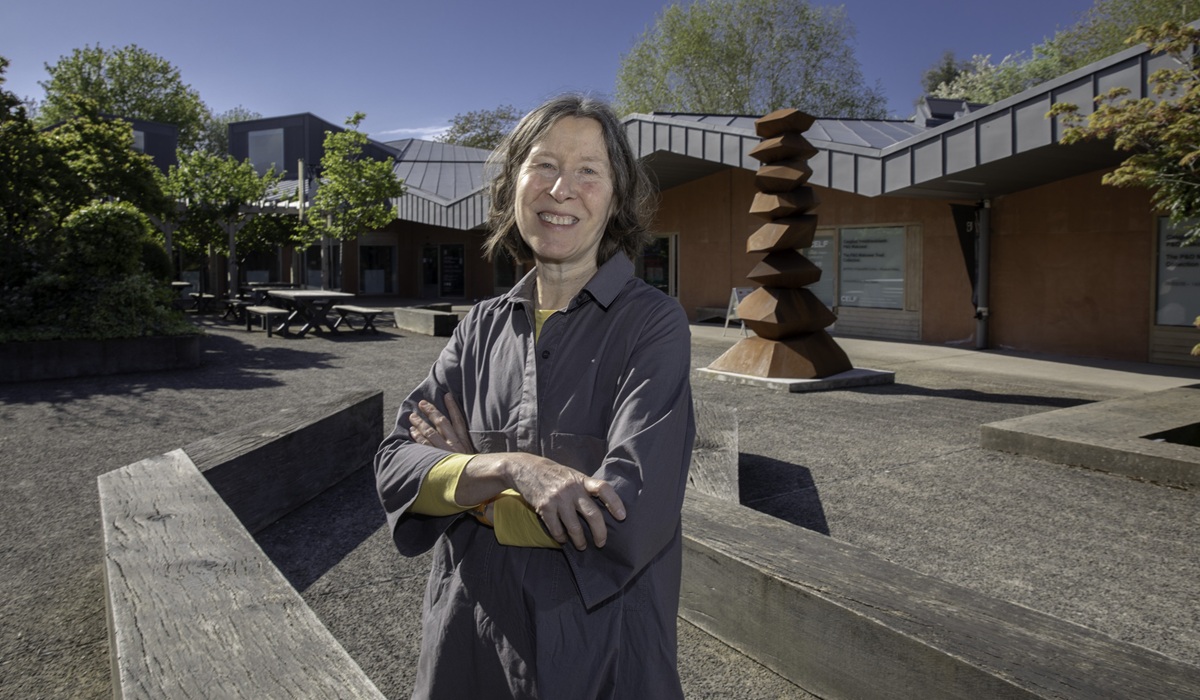Pictured is Samantha Rhodes, director of Ruthin Craft Centre. Picture Mandy Jones