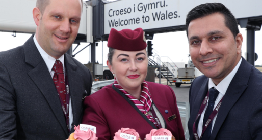 Qatar Airways Celebrates First Anniversary at Cardiff Airport