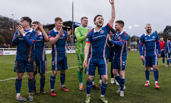 Domestic Football, Football, Welsh Cup, Bangor City 1876 v Caerau Ely, Bangor City Stadium, Bangor, Wales