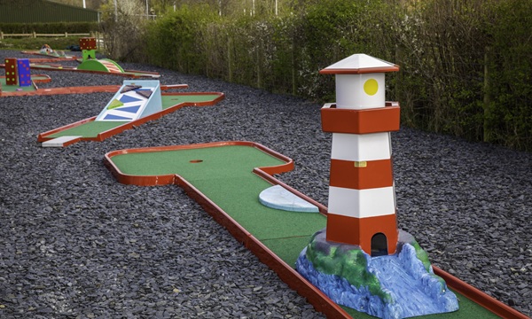 The Centre, Llanfwrog, Ruthin opens up a crazy golf course.