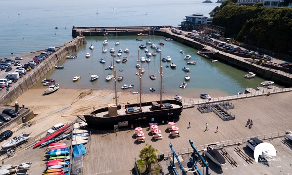 4 - Saundersfoot Harbour from above - credit Saundersfoot Harbour