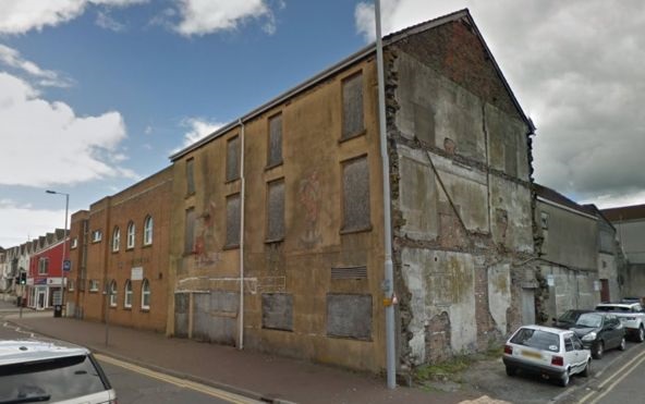 £1.8m Investment to Rebuild Derelict Llanelli Building