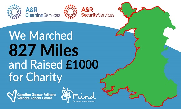 A&R Marches the Welsh Coastal Path to Raise Money for Charity