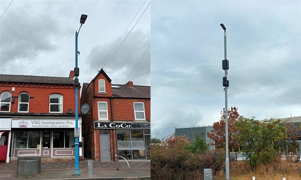 A small cell deployment.