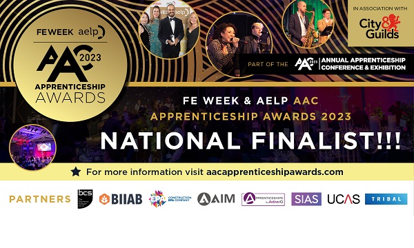 Television and Film Apprenticeship Shortlisted for AAC Apprenticeship Awards 2023