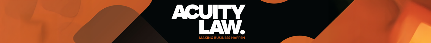 ACUITY LAW - Leaderboard Ad