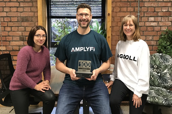 AMPLYFI Named One of UK’s Best Tech Companies to Work For