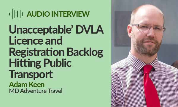 Unacceptable DVLA Licence and Registration Back Log Hitting Public Transport