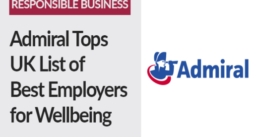 Admiral Tops UK List of Best Employers for Wellbeing