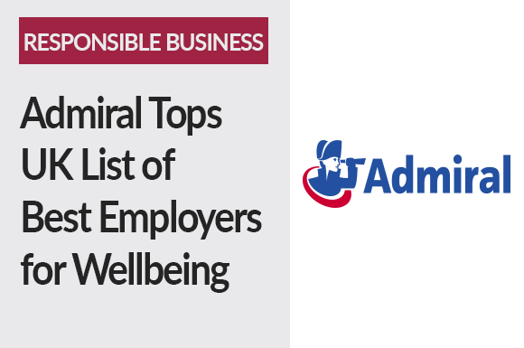 Admiral Tops UK List of Best Employers for Wellbeing