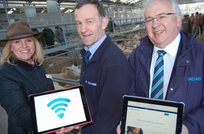 Monmouthshire Livestock Market Embraces the Digital Revolution with Support from Barclays