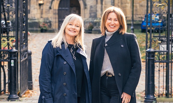 Amanda Evans and Joanna Knight OBE 1