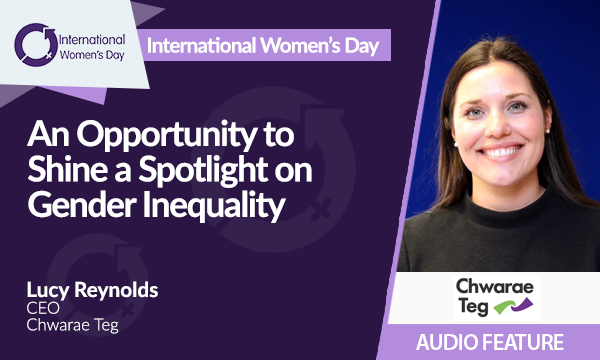An Opportunity To Shine A Spotlight on Gender Inequality