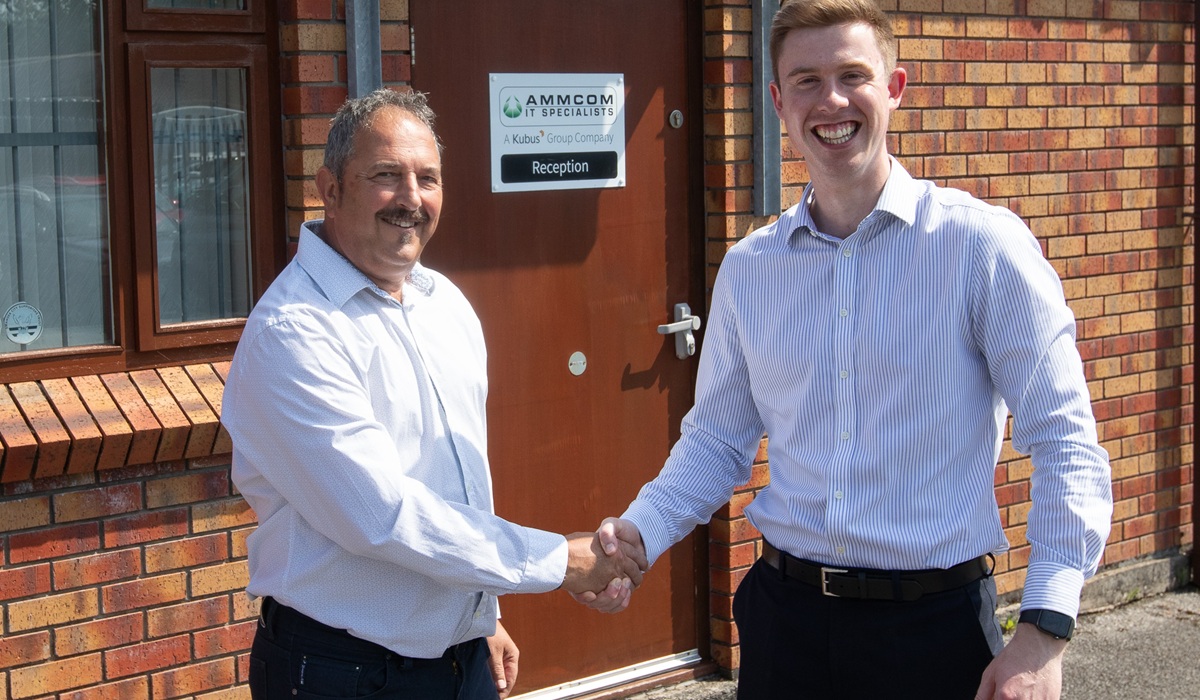 Andrew Maunder with James Lewis-Hyndman