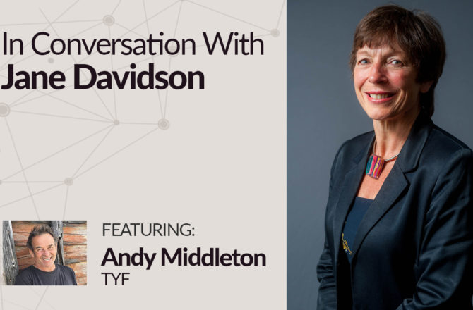 Andy Middleton in Conversation with Jane Davidson