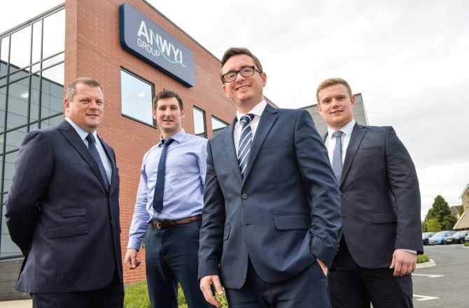 Flintshire’s Anwyl Homes Appoints Four New Executives as it Aims for Growth
