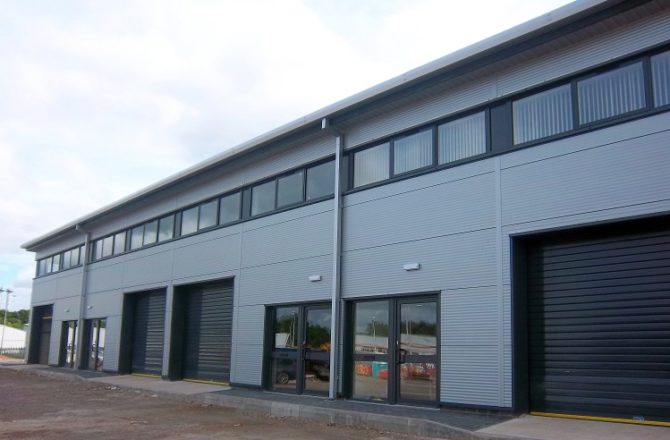 Atlantic Point Workshop Units Completed and Sold in Barry