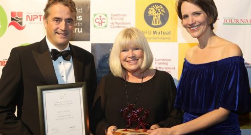 The Best Hotel at Mid Wales Tourism Awards