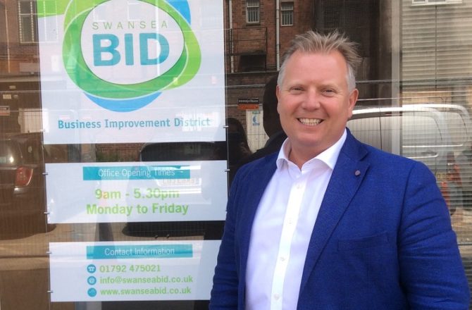 Swansea BID Chief Executive Looks Back on 10 Years