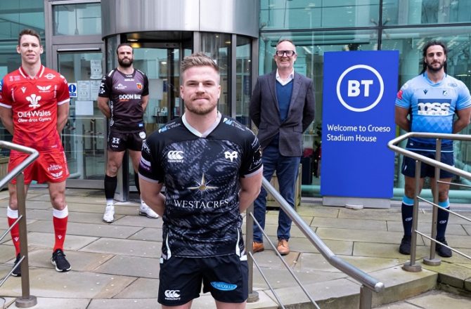 BT Renews Sponsorship with Welsh Rugby Regions
