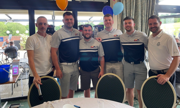 Bellway Wales Golf Day Raises Over £12,000 for Cancer Research UK