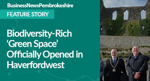 Biodiversity-Rich ‘Green Space’ Officially Opened in Haverfordwest