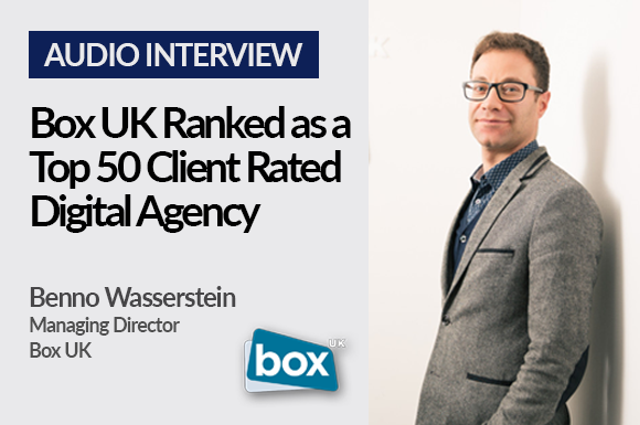 Box UK Ranked as a Top 50 Client Rated Digital Agency