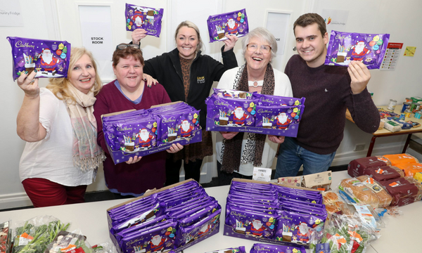 Community Food Group Spread Christmas Cheer with Lock Stock Choc onation