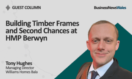 Building Timber Frames and Second Chances at HMP Berwyn - North wales