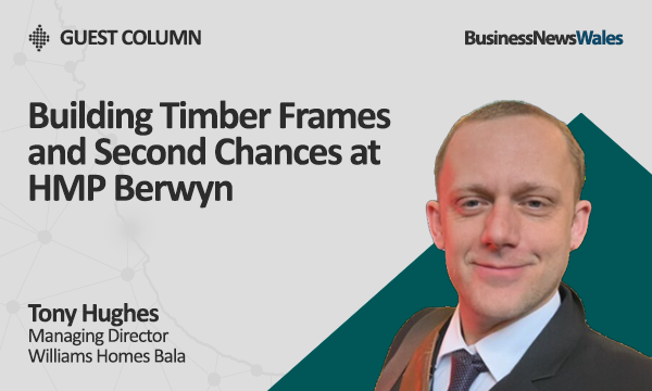 Building Timber Frames and Second Chances at HMP Berwyn - North wales