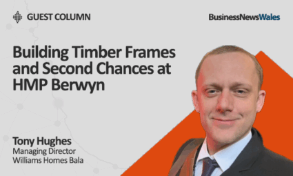 Building Timber Frames and Second Chances at HMP Berwyn - property