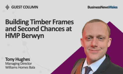 Building Timber Frames and Second Chances at HMP Berwyn - skills