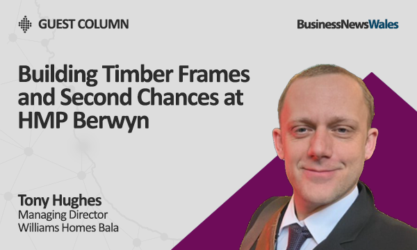 Building Timber Frames and Second Chances at HMP Berwyn - skills