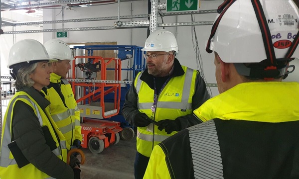 CBI CEO Rain Newton-Smith visit to KLA in Newport - April 2024