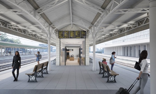 cardiff central station