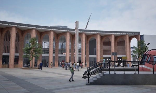 cardiff central station