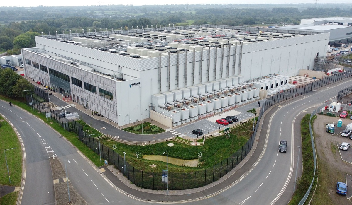 vantage data center newport, cardiff