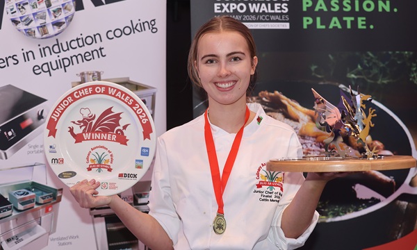 Welsh Culinary Association. Junior Chef of Wales 2026 competition at the ICC Wales. Picture by Phil Blagg Photography. PB004-2026