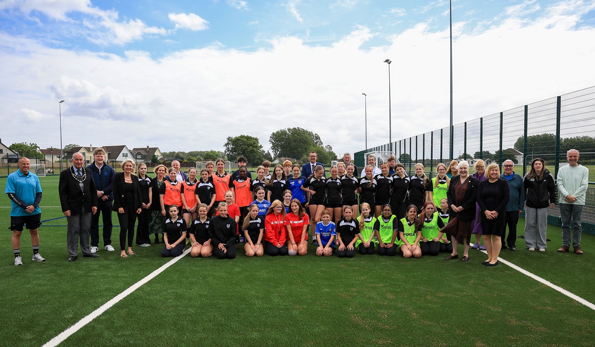 CALDICOT, WALES - 05 JUNE 2026: Caldicot 3G Opening at Caldicot Leisure Centre , Caldicot, Wales. (Pic by Geraint Nicholas/FAW)