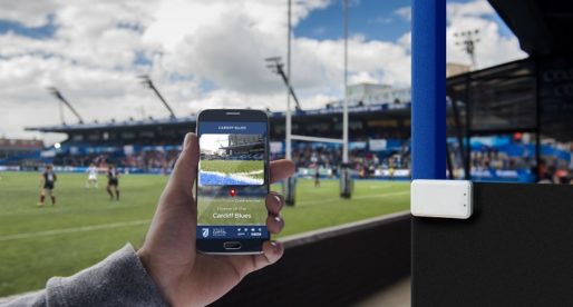 Cardiff Blues Unveil iBeacon at BT Sport Cardiff Arms Park