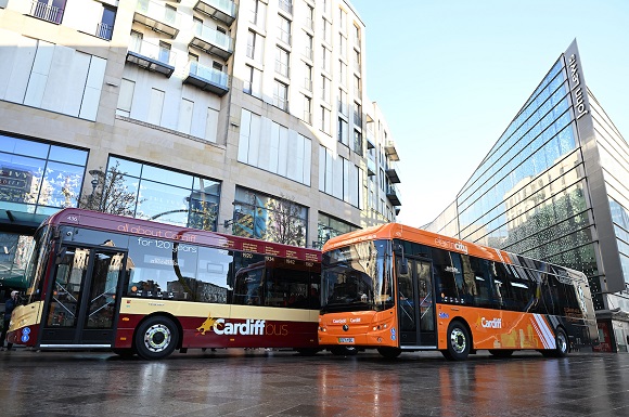 Cardiff Bus Launches New Fleet of Electric Vehicles