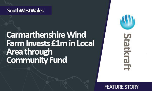 Carmarthenshire Wind Farm Invests £1m in Local Area through Community Fund
