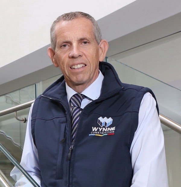 Wynne Construction's Managing Director, Chris Wynne