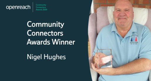 Barry Resident Recognised as ‘Lockdown Hero’ in Openreach’s Community Connectors Awards
